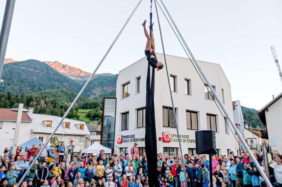Lebendiges Markttreiben in Prad, 27.07.23; Fotos: Michael