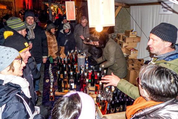 Licht, Düfte und Klänge beim Glurnser Advent 2019; Fotos: Sepp