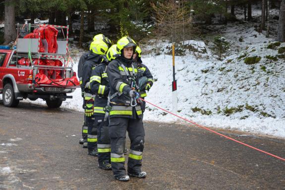 MANV-Übung in Tarsch, 23.11.24; Fotos: Michael