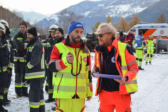 MANV-Übung in Tarsch, 23.11.24; Fotos: Michael