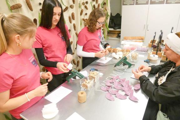 Offene Tür Fachschule für Hauswirtschaft und Ernährung Kortsch, 13.12.25, Fotos: AM