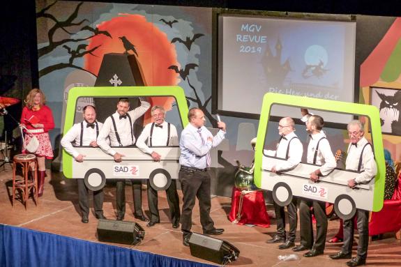 Revue 2019 des MGV Schlanders. Fotos: Sepp