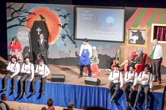 Revue 2019 des MGV Schlanders. Fotos: Sepp