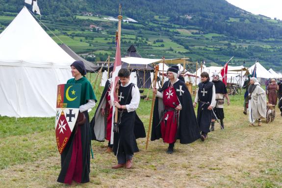 Ritterspiele in Schluderns, Fotos AM