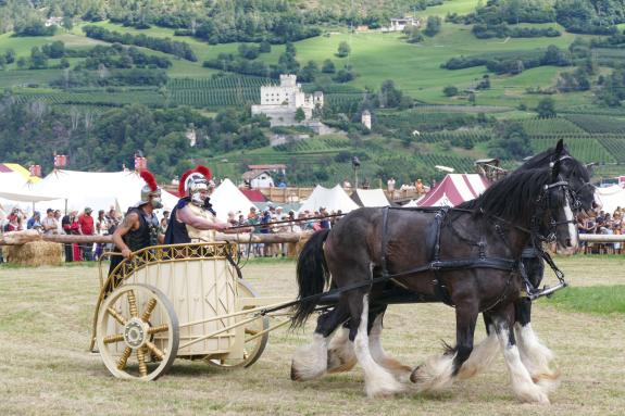 Ritterspiele in Schluderns, Fotos AM