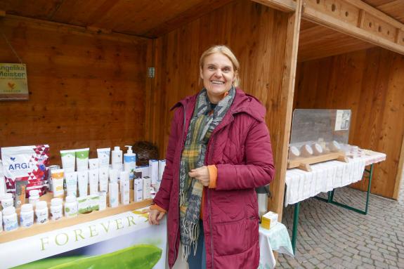 Rosenkranzmarkt in Schluderns, 04.10., Fotos: AM