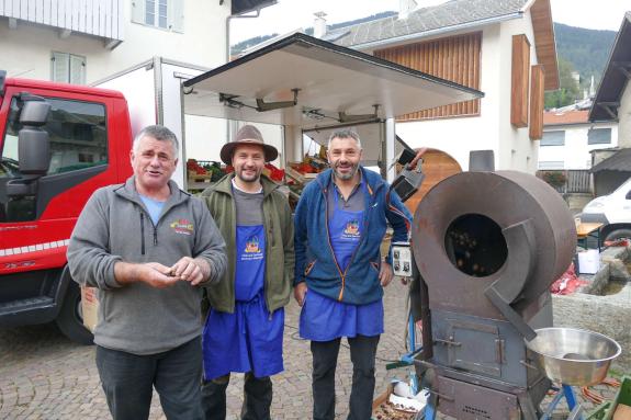 Rosenkranzmarkt in Schluderns, 04.10., Fotos: AM