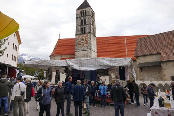 Rosenkranzmarkt in Schluderns, 04.10., Fotos: AM