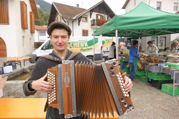 Rosenkranzmarkt in Schluderns, 04.10., Fotos: AM