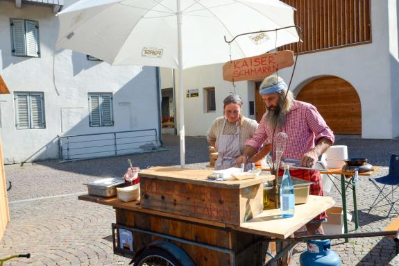 Rosenkranzmarkt in Schluderns, 30.09.23; Fotos: Michael