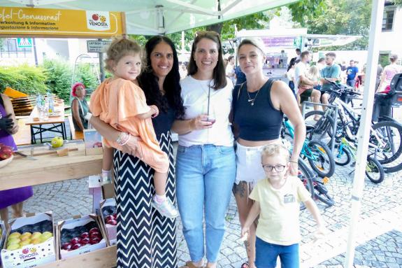 Sommernacht in Latsch, 14.08., Sunnseit Brass. Fotos: Michael 