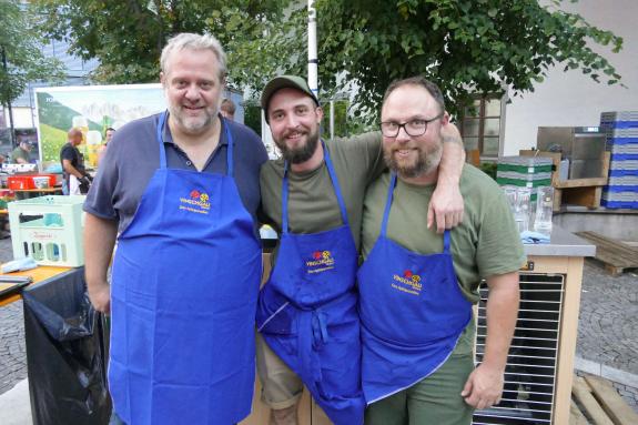 Sommernacht in Latsch, 14.08., Sunnseit Brass. Fotos: Michael 