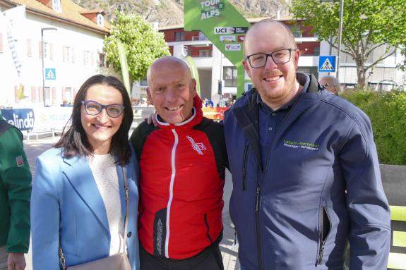Tour of the Alps, Start in Latsch, 22.04.2026, Fotos AM