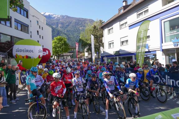 Tour of the Alps, Start in Latsch, 22.04.2026, Fotos AM
