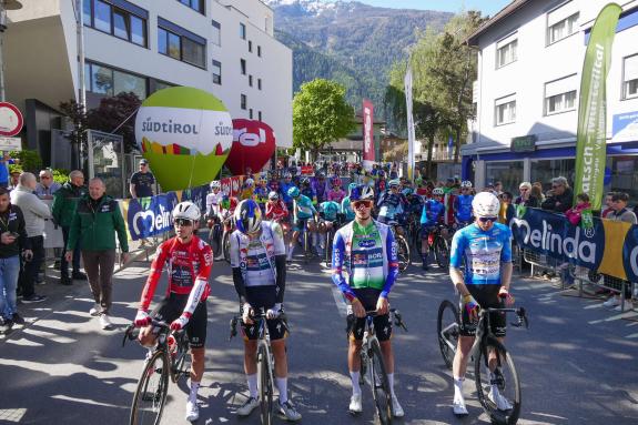 Tour of the Alps, Start in Latsch, 22.04.2026, Fotos AM