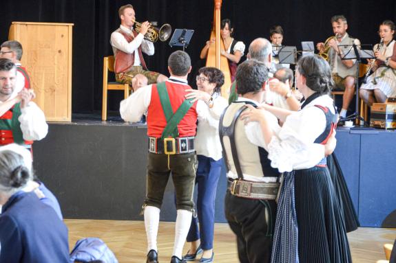 Trachtenvorstellung mit Erntedank in Mals, 29.10.23; Fotos: Michael