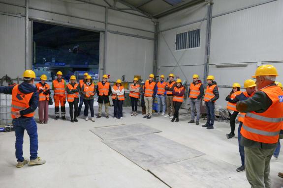 Tunnelbesichtigung in Kastelbell; Fotos: Sepp