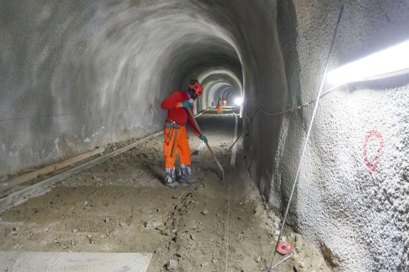 Tunnelbesichtigung in Kastelbell; Fotos: Sepp