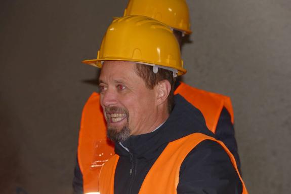 Tunnelbesichtigung in Kastelbell; Fotos: Sepp