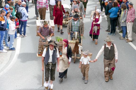 Umzug „200 Jahre Stilfserjochstraße“ in Prad; Fotos: Sepp 