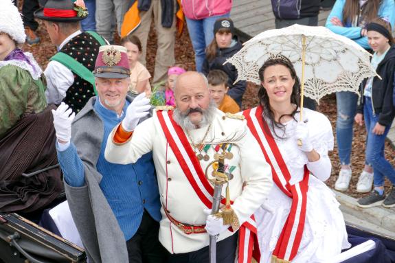 Umzug „200 Jahre Stilfserjochstraße“ in Prad; Fotos: Sepp 