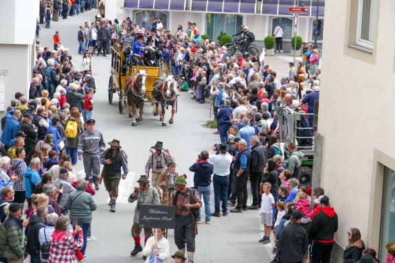 Umzug „200 Jahre Stilfserjochstraße“ in Prad; Fotos: Sepp 