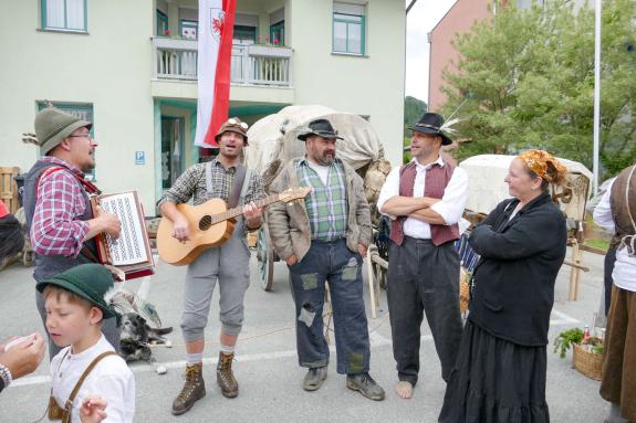 Umzug „200 Jahre Stilfserjochstraße“ in Prad; Fotos: Sepp 