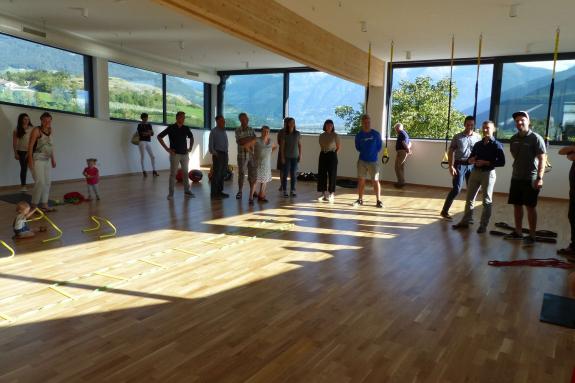Viel Neues im „SportWell“ in Mals; Bilder der Eröffnungsfeier vom 15.09.2018; Fotos: Sepp