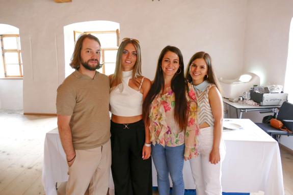 Vinschgauer Weinpräsentation auf Schloss Kastelbell, 6. Juli; Fotos: Michael 