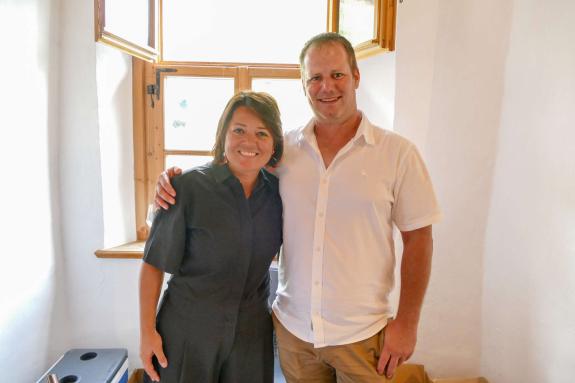 Vinschgauer Weinpräsentation auf Schloss Kastelbell, 6. Juli; Fotos: Michael 