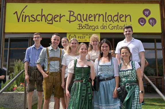 Vinschger Bauernladen feiert 20-jähriges Jubiläum; Fotos: Armin Raffeiner