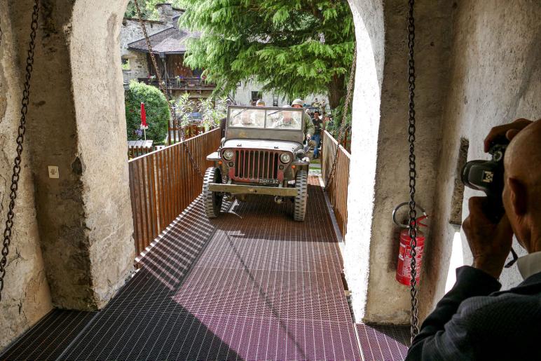 „Alliierte“ auf Dornsberg und in Plaus; Fotos: Sepp