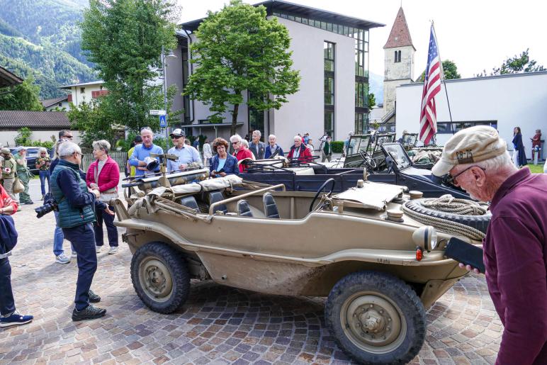 „Alliierte“ auf Dornsberg und in Plaus; Fotos: Sepp