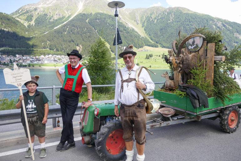 Bezirksmusikfest, 75 Jahre MK Reschen, Festumzug 11.07.2026, Fotos: AM