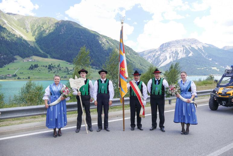 Bezirksmusikfest, 75 Jahre MK Reschen, Festumzug 11.07.2026, Fotos: AM
