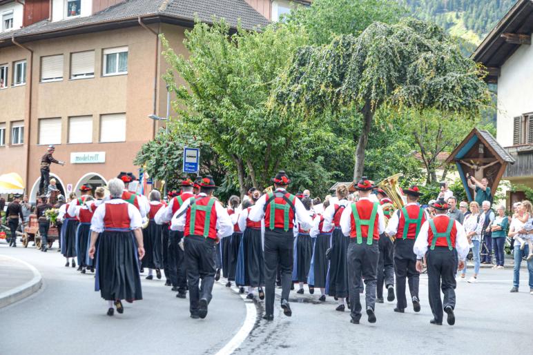 Bürgerkapelle Latsch, 250 Jahre, Festumzug, 06.08.23; Fotos: Michael