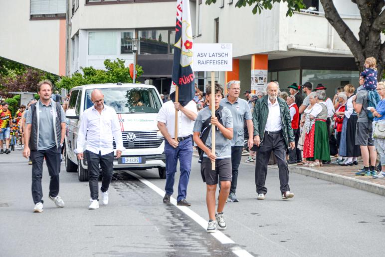 Bürgerkapelle Latsch, 250 Jahre, Festumzug, 06.08.23; Fotos: Michael