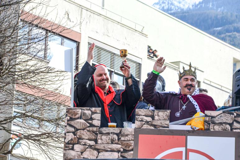 Faschingsumzug in Latsch, 01.03.25; Fotos: Michael