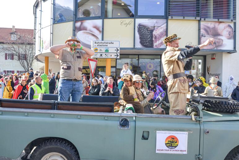 Faschingsumzug in Latsch, 01.03.25; Fotos: Michael
