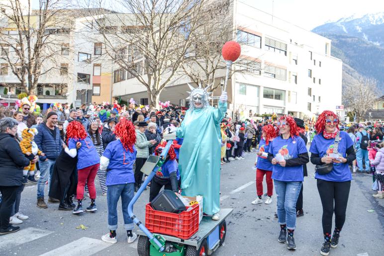 Faschingsumzug in Latsch, 01.03.25; Fotos: Michael