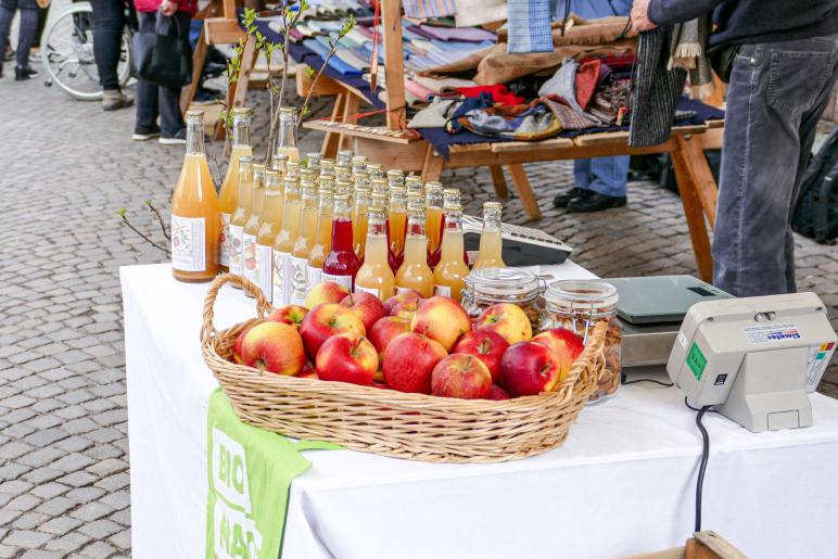 Georgimorkt in Mals (22. April 2023); Fotos: Sepp