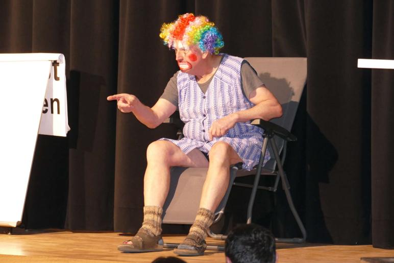 „Golderner Fosnocht“ (Faschingsrevue des Männerchors Vierklang in Goldrain); Fotos: Sepp