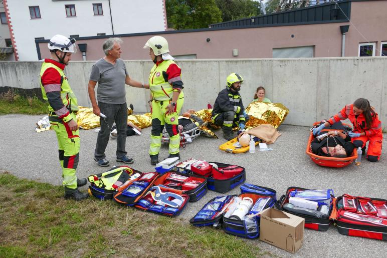 Großübung in Rabland (13.09.2025); Fotos: Sepp 
