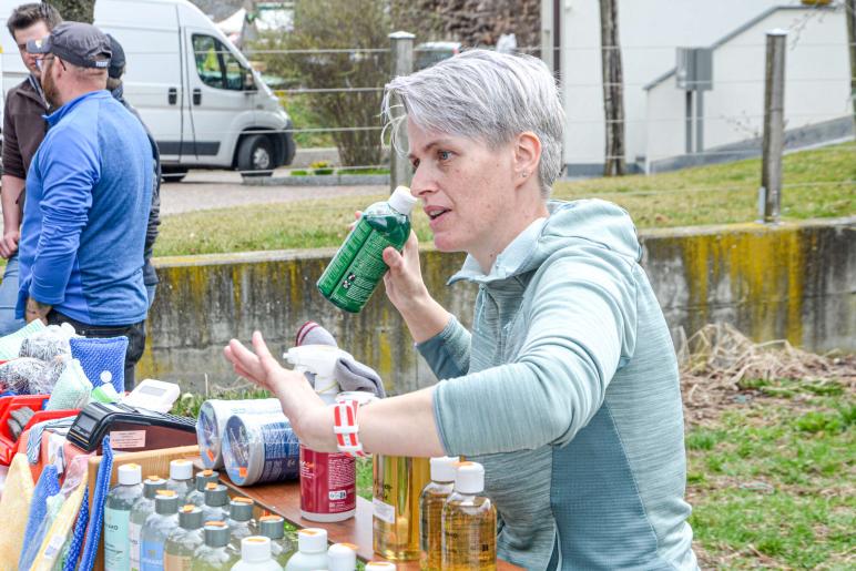 Landsprachmarkt in Goldrain, 16.03.24; Fotos: Michael