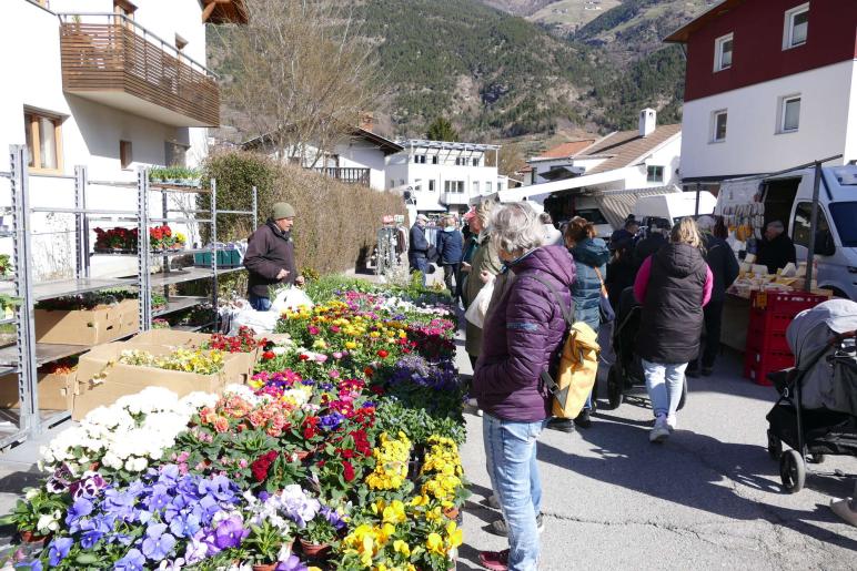 Landsprachmarkt in Goldrain, 17.03.2026, Fotos: AM