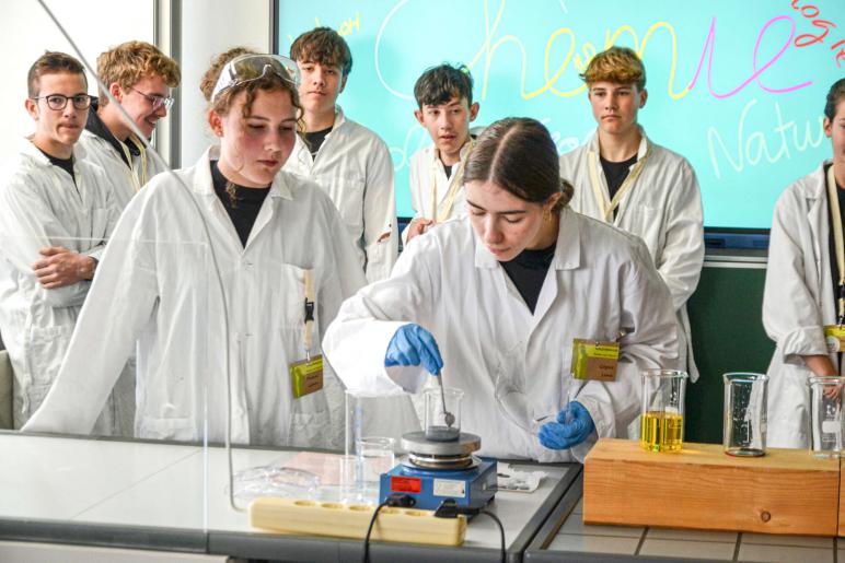 Offene Tür Real- und Sprachengymnasium Schlanders, 16.11.24; Fotos: Michael