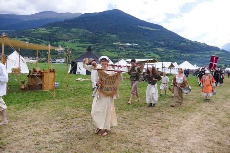 Ritterspiele in Schluderns, Fotos AM