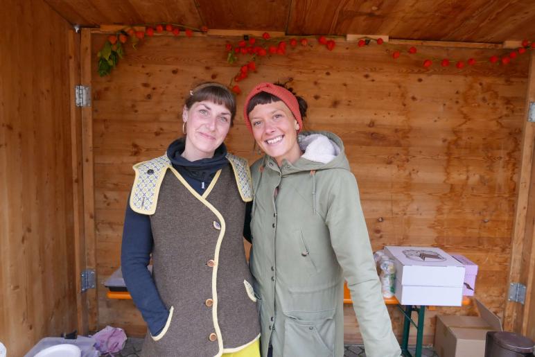 Rosenkranzmarkt in Schluderns, 04.10., Fotos: AM