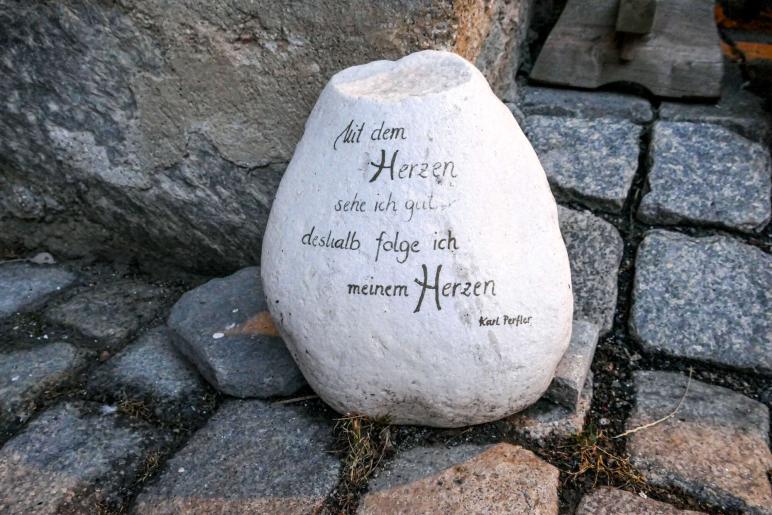 So gesehen auf der Tschenglsburg; Foto: Sepp