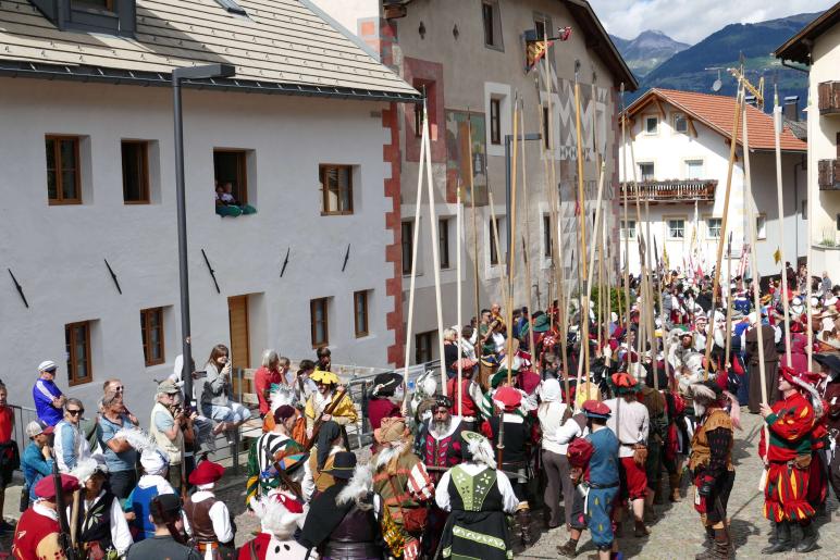 Südtiroler Ritterspiele 2026 in Schluderns; Fotos Sepp